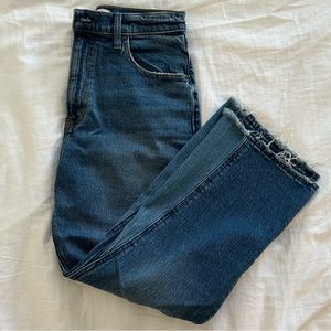 Abercrombie kick flare ultra high rise jeans